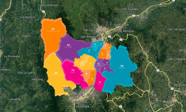 Medellín: Un Mosaico de Identidades en su División Política y Administrativa