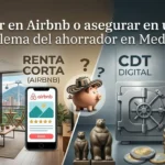 ¿Invertir en Airbnb o asegurarse en un CDT? Un dilema que viene creciendo en el ahorrador de Medellín
