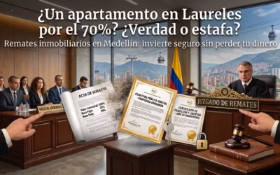 Remates inmobiliarios en Medellín: cómo invertir de forma segura y no perder tu dinero