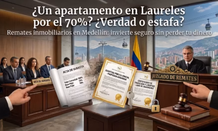 Remates inmobiliarios en Medellín: cómo invertir de forma segura y no perder tu dinero